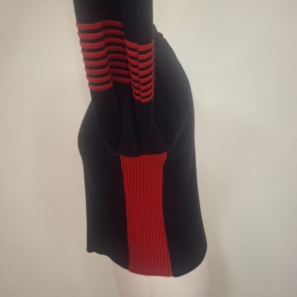 Vintage Daniel Hechter Sport zip Knit sweater SZ M - Picture 7 of 8